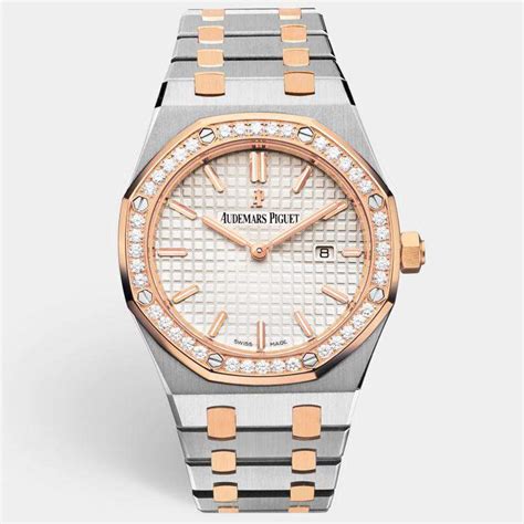 ap watch gold and silver|audemars piguet gold watch price.